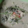 Cooksnap dari Dinna untuk resep Terong Bakar santan campur bayam #0001