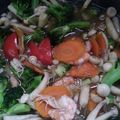Cooksnap dari Atik Anggraini untuk resep Cah brokoli udang jamur saus tiram