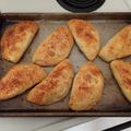 David Bem's cooksnap of when they made Cheesy Buffalo Chicken Pockets.