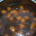 Cooksnap dari Thomas Duarte untuk resep Bubur cendil ubi kuning (biji salak)