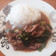 El cooksnap de Angélica Gdy cuando hizo Carne Mongoliana.