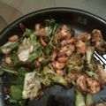 1supergirl's cooksnap of when they made Garlic & lemon pepper shrimp and broccoli.