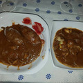 El cooksnap de Gonzalo cuando hizo Calamares rellenos con guarnición de almejas y gambas.