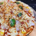 Shital Siddhesh Raut's cooksnap of when they made पिझ्झा (pizza recipe in marathi).