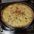 El cooksnap de mjanza cuando hizo Tarta de pollo y puerro.