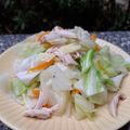 阿文 的 雞絲蒜香高麗菜 cooksnap