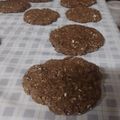 El cooksnap de Esteban Silva cuando hizo Galletitas Harina Integral Algarroba Avena Pasas de uva.