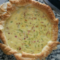 El cooksnap de Mario Okami cuando hizo Quiche de verduras y beicon.