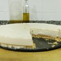 El cooksnap de Luna Díaz cuando hizo Tarta de queso sin horno.