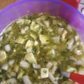 El cooksnap de Cecilia De La Fuente cuando hizo Salsa verde con aguacate de mi cocina💖.