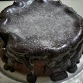Cooksnap Wanish Baked semasa beliau membuat Chocolate Burnt Cheese Cake.