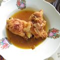 El cooksnap de Silvia cuando hizo Contramuslos de pollo con salsa de pimentón.