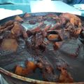 El cooksnap de Sophya Anaya cuando hizo Bistec de res en chile pasilla.