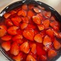 Oláh Lilla Krisztina Cooksnap-ja, amikor elkészítette a(z) Epres sajttorta sütés nélkül receptet.