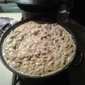 Russell Mikesell's cooksnap of when they made Potato Bacon Cheeseburger Soup.