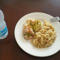 El cooksnap de Ismael Santana cuando hizo Quinoa cocida.