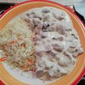El cooksnap de Iddrihann Matias Valdivieso Aceituno cuando hizo Pollo a la Crema con Champiñones.