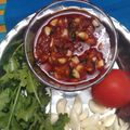 Neha Prajapti's cooksnap of when they made ટામેટા લસણ ચટણી (Tomato Lasan Chutney Recipe In Gujarati).