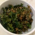 Cooksnap dari Irma Amelia Maharani untuk resep Bayam krispi ala yoshinoya (pelengkap beef yakiniku)