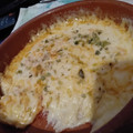 El cooksnap de Laura cuando hizo Cazuelita de fondue de provolone y tomate triturado.