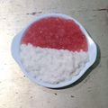 Cooksnap dari Nurul_SaNia untuk resep Bubur Sumsum Mutiara Merah Putih