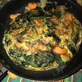 El cooksnap de Karennnn cuando hizo Tortilla de acelga espinaca y cebolla.