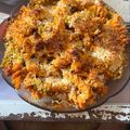 El cooksnap de Eduardo Agudo Alba cuando hizo Macarrones gratinados con queso y chorizo sabor Tex-mex.
