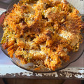 El cooksnap de Eduardo Agudo Alba cuando hizo Macarrones gratinados con queso y chorizo sabor Tex-mex.