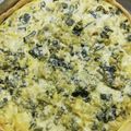 El cooksnap de Natali Acosta cuando hizo Tarta de puerros.