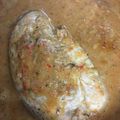 El cooksnap de Lucía Fernández Freile cuando hizo Solomillo de pavo en salsa de yogur y limón.