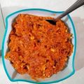 Chandra Sharma 's cooksnap of when they made Gajar ka halwa.