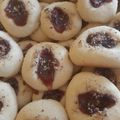 Böbi Cooksnap-ja, amikor elkészítette a(z) Lekváros ujjlenyomat sütik receptet.
