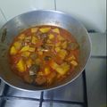 Charusheela Prabhu's cooksnap of when they made वांगी बटाटा भाजी,बाफली,वरण,भात.
