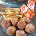 Cooksnap dari Silvia untuk resep Bola bola tempe keju cemilan si kecil