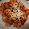El cooksnap de cordon castro cuando hizo Ñoquis con Atún y salsa de tomate.