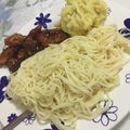 El cooksnap de Flavia Cordero cuando hizo Pollo agridulce.