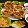 Satya Pandey का कुकस्नैप जब उन्होंने कटोरी चाट (Katori chaat) बनाया था।