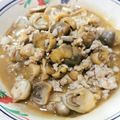 รูป Cooksnap ของ Tukta Sidaphan เมื่อเขาทำ “ผัดเห็ดฟางหมูสับ”