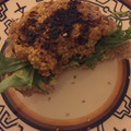 El cooksnap de Claudia Mariño cuando hizo Hamburguesa de soja texturizada.