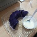 Cooksnap dari Amelia Rahma untuk resep Pudding ubi ungu lapis jelly susu