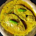 Antara Chakravorty's cooksnap of when they made সর্ষে ইলিশ (Shorshe ilish recipe in bengali).
