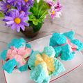 Cooksnap dari Nana Naura untuk resep Bolu kukus mekar warna warni