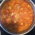 El cooksnap de Txarli cuando hizo Guiso de atún con patatas.