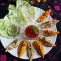 sandhya Dutta 's cooksnap of when they made এগ মোমো(egg momo recipe in Bengali).