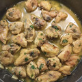 El cooksnap de Jordigom cuando hizo Pollo al ajillo.