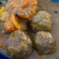 El cooksnap de Irene-Guirao cuando hizo Albóndigas en salsa.