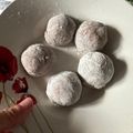 Cooksnap dari sri muryanti untuk resep Strawberry Chocolate Mochi (Daifuku Mochi)