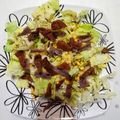 El cooksnap de Manuel Gómez Iglesias cuando hizo Ensalada con anchoas y tomates secos en aceite.