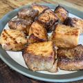 ekitchen's cooksnap of when they made Salmon ‘Tatsuta-agé’.