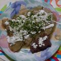 El cooksnap de Tariq Ibn Ziyad cuando hizo Enchiladas verdes con pollo.